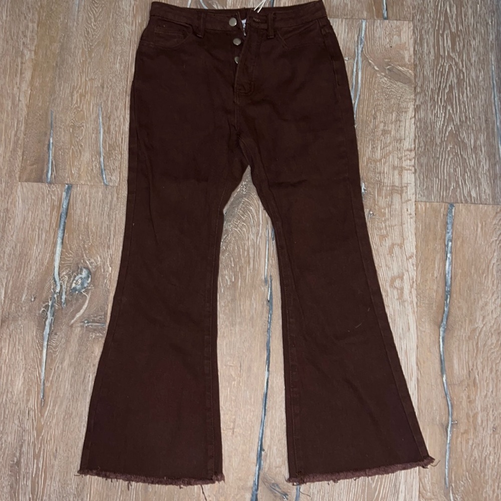 Chocolate Brown Jeans — Princess Polly